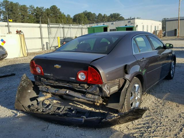 1G1ZC5E02A4131390 - 2010 CHEVROLET MALIBU 1LT გრაფიტი ფოტო 4