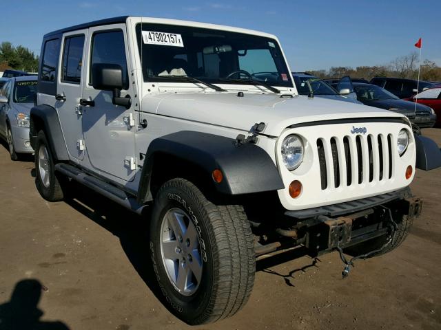 1J8GA39199L733936 - 2009 JEEP WRANGLER U WHITE photo 1