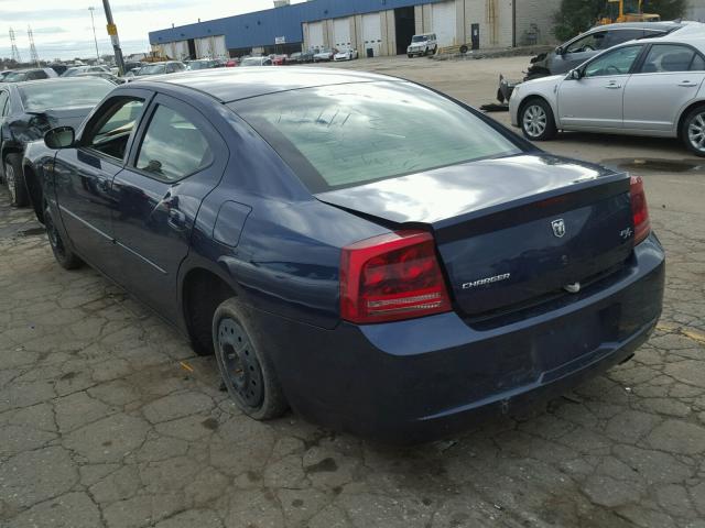 2B3KA53H06H423056 - 2006 DODGE CHARGER R/ BLUE photo 3