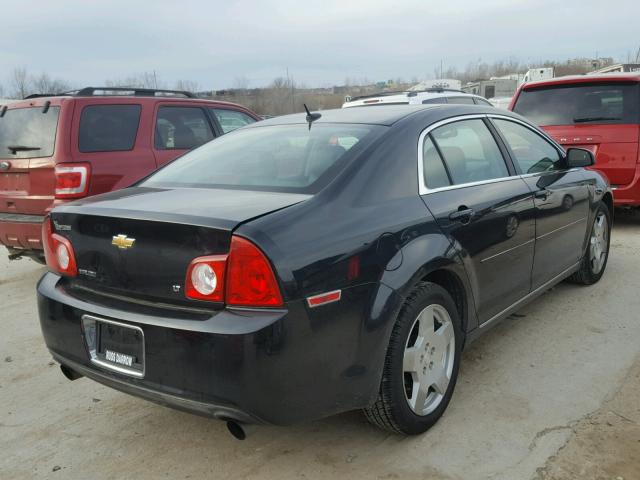 1G1ZJ577594158272 - 2009 CHEVROLET MALIBU 2LT BLACK photo 4