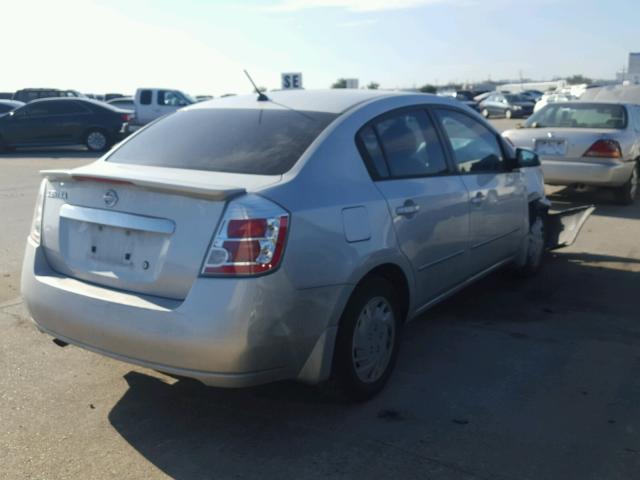 3N1AB6AP7BL721423 - 2011 NISSAN SENTRA 2.0 SILVER photo 4