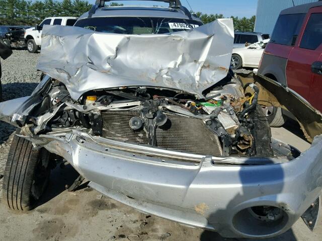 4S4BT62C267101868 - 2006 SUBARU BAJA SPORT SILVER photo 9