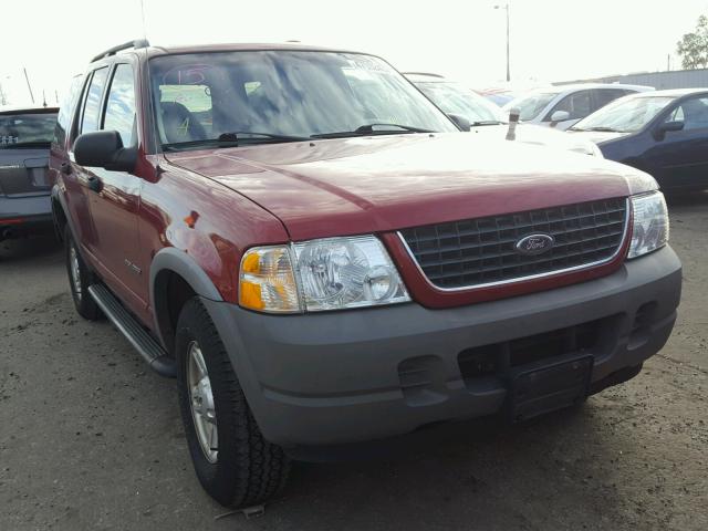 1FMZU72E92ZB96902 - 2002 FORD EXPLORER X RED photo 1