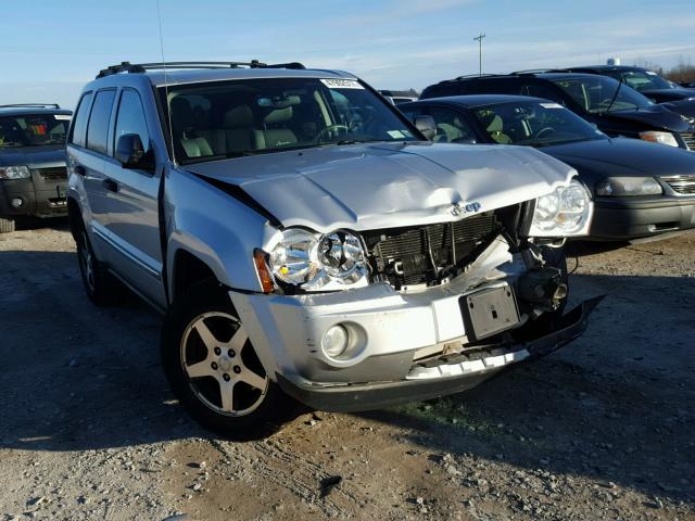 1J4HR48N75C647706 - 2005 JEEP GRAND CHER SILVER photo 1