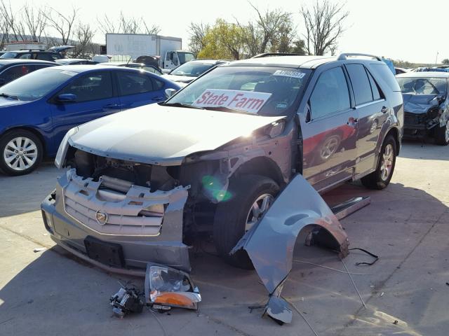 1GYEE637680152308 - 2008 CADILLAC SRX BLUE photo 2