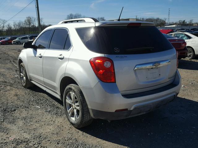 2GNALBEK1E6114306 - 2014 CHEVROLET EQUINOX LT SILVER photo 3