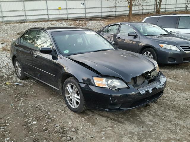 4S3BL616157221465 - 2005 SUBARU LEGACY 2.5 BLACK photo 1