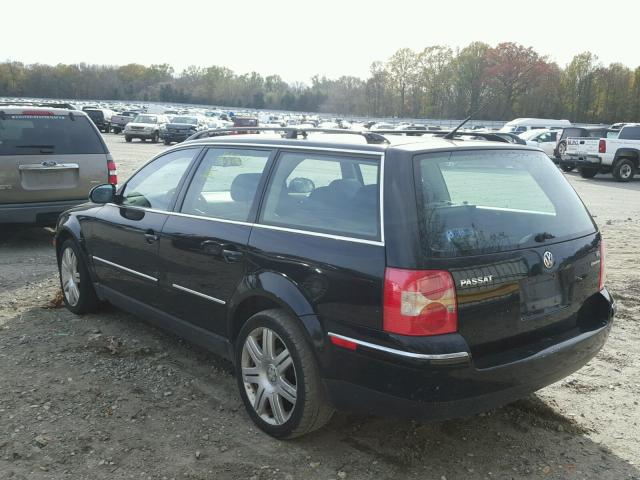 WVWYU63B05E124917 - 2005 VOLKSWAGEN PASSAT GLX 黑色 照片 3