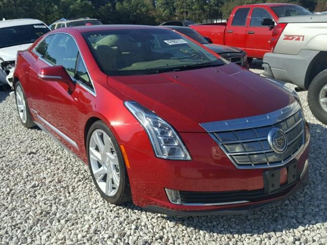 1G6RL1E49EU600308 - 2014 CADILLAC ELR RED photo 1