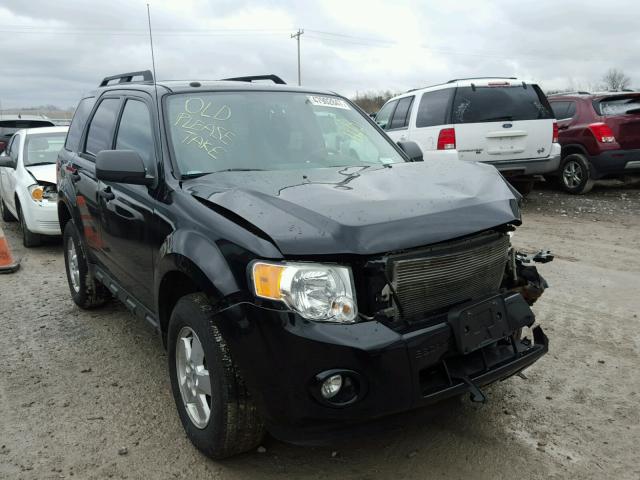 1FMCU93769KD08902 - 2009 FORD ESCAPE XLT BLACK photo 1