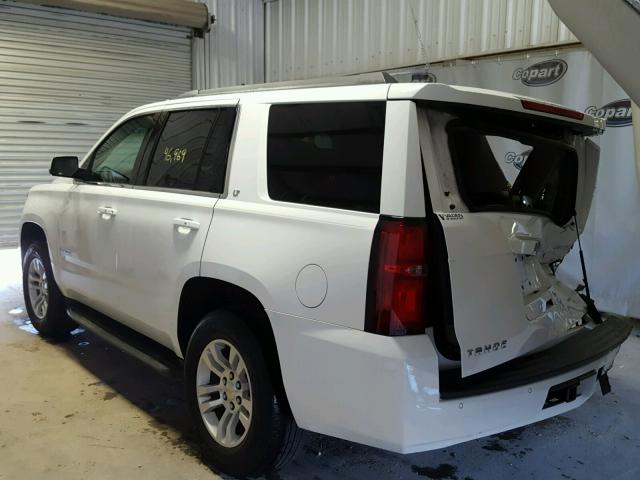 1GNSCBKC8FR639628 - 2015 CHEVROLET TAHOE C150 WHITE photo 3