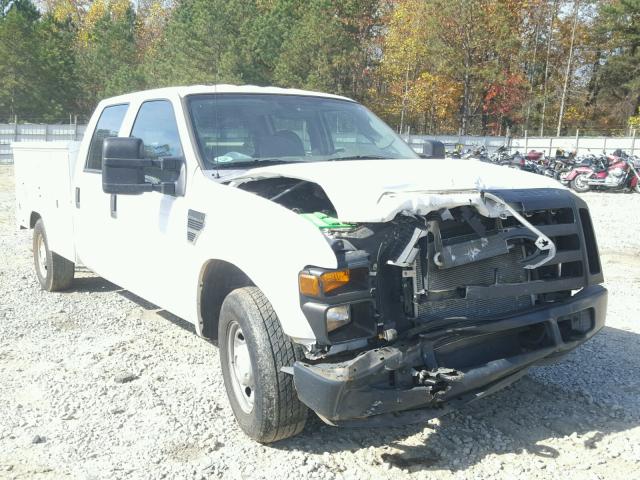 1FTSW2A58AEB36278 - 2010 FORD F250 SUPER WHITE photo 1