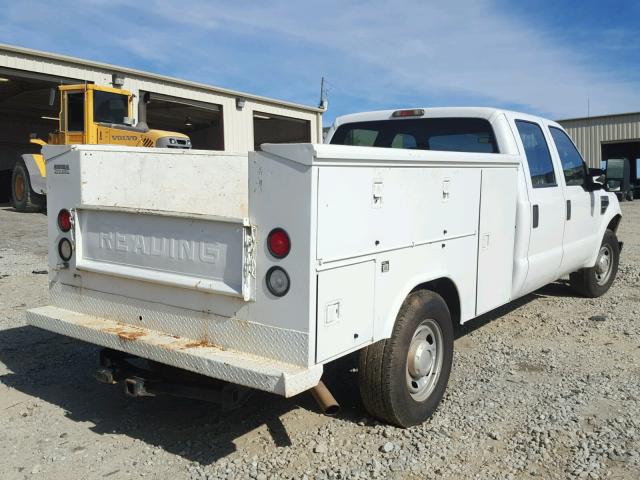 1FTSW2A58AEB36278 - 2010 FORD F250 SUPER WHITE photo 4