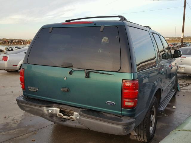 1FMRU1769WLA48689 - 1998 FORD EXPEDITION GREEN photo 4