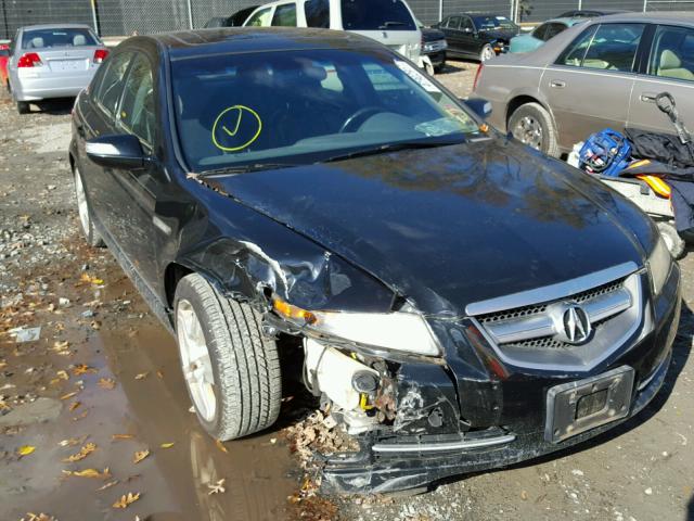 19UUA66238A054541 - 2008 ACURA TL BLACK photo 1