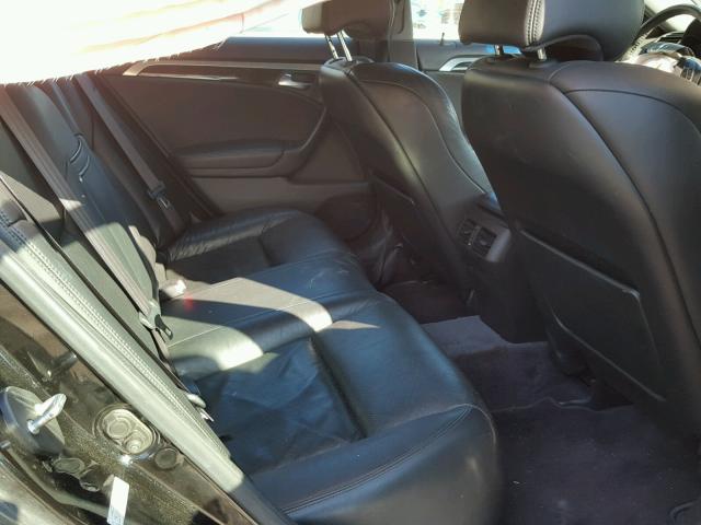 19UUA66238A054541 - 2008 ACURA TL BLACK photo 6