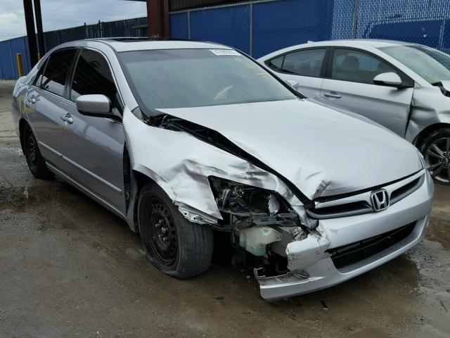 1HGCM66587A100263 - 2007 HONDA ACCORD EX SILVER photo 1