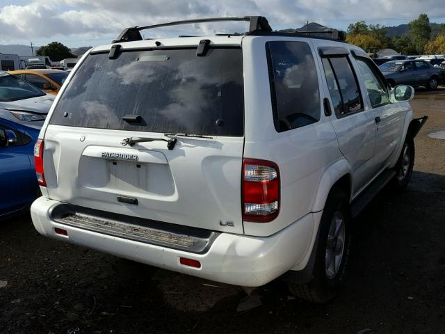 JN8AR07Y2XW363885 - 1999 NISSAN PATHFINDER WHITE photo 4