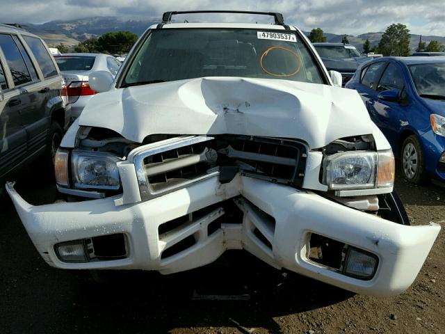 JN8AR07Y2XW363885 - 1999 NISSAN PATHFINDER WHITE photo 7