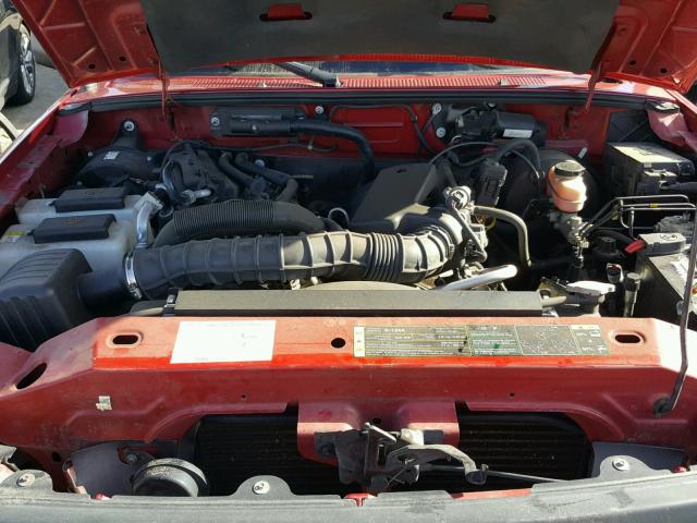 1FTYR14U36PA71463 - 2006 FORD RANGER SUP RED photo 7