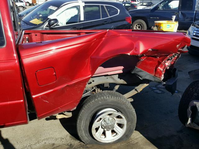 1FTYR14U36PA71463 - 2006 FORD RANGER SUP RED photo 9