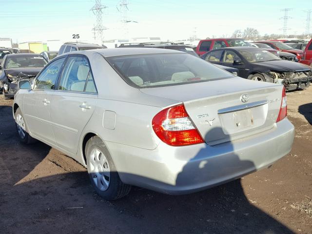 4T1BE32K33U120667 - 2003 TOYOTA CAMRY LE SILVER photo 3