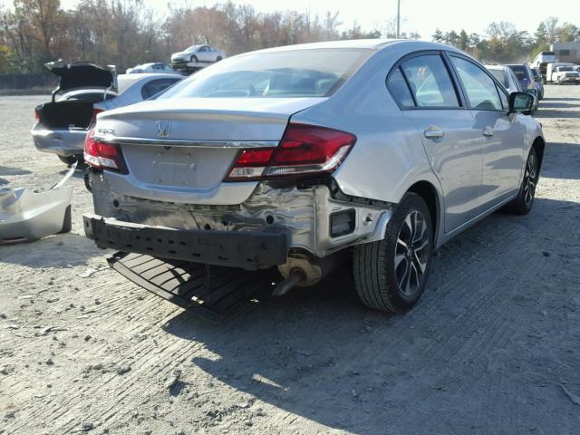 19XFB2F86EE200179 - 2014 HONDA CIVIC EX SILVER photo 4