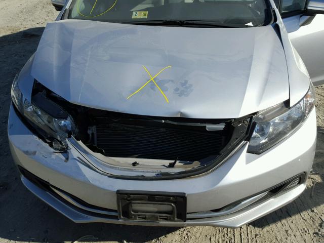 19XFB2F86EE200179 - 2014 HONDA CIVIC EX SILVER photo 7