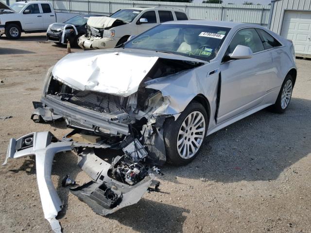 1G6DM1ED9B0136916 - 2011 CADILLAC CTS PERFOR فضي صورة 2