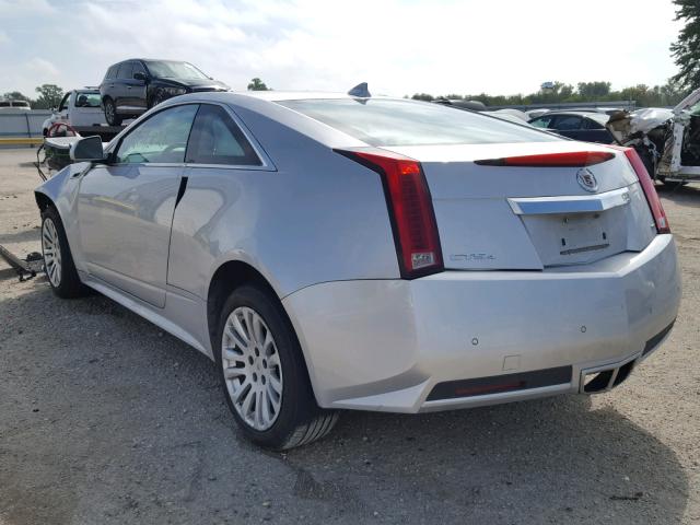 1G6DM1ED9B0136916 - 2011 CADILLAC CTS PERFOR فضي صورة 3