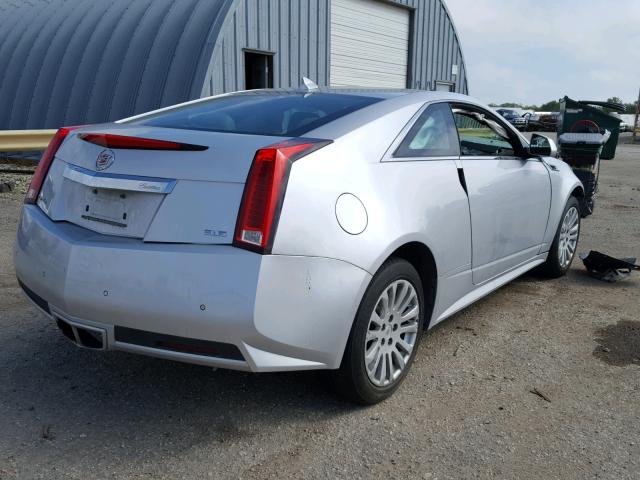 1G6DM1ED9B0136916 - 2011 CADILLAC CTS PERFOR SILVER photo 4