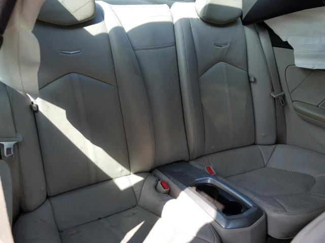 1G6DM1ED9B0136916 - 2011 CADILLAC CTS PERFOR فضي صورة 6