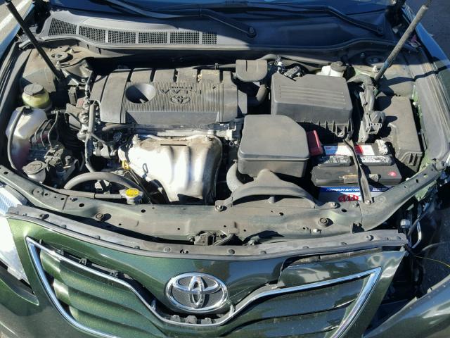 4T1BF3EK2BU736576 - 2011 TOYOTA CAMRY BASE GREEN photo 7