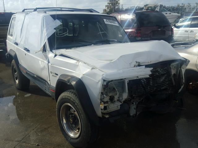 1J4FT68S8TL250044 - 1996 JEEP CHEROKEE S WHITE photo 1