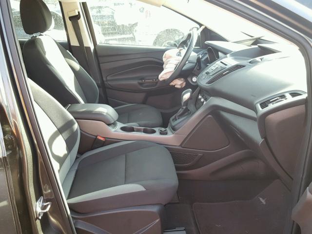 1FMCU0F70FUB40889 - 2015 FORD ESCAPE S GRAY photo 5