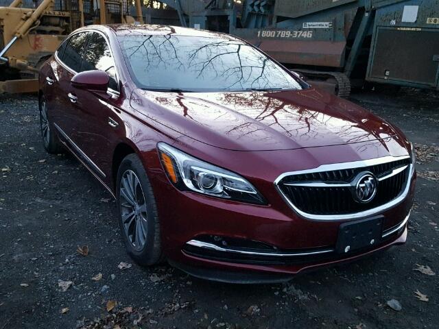 1G4ZN5SSXHU136396 - 2017 BUICK LACROSSE P MAROON photo 1