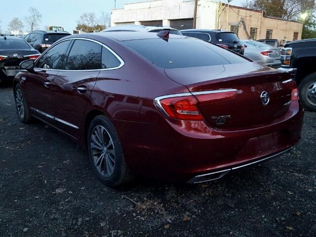 1G4ZN5SSXHU136396 - 2017 BUICK LACROSSE P MAROON photo 3