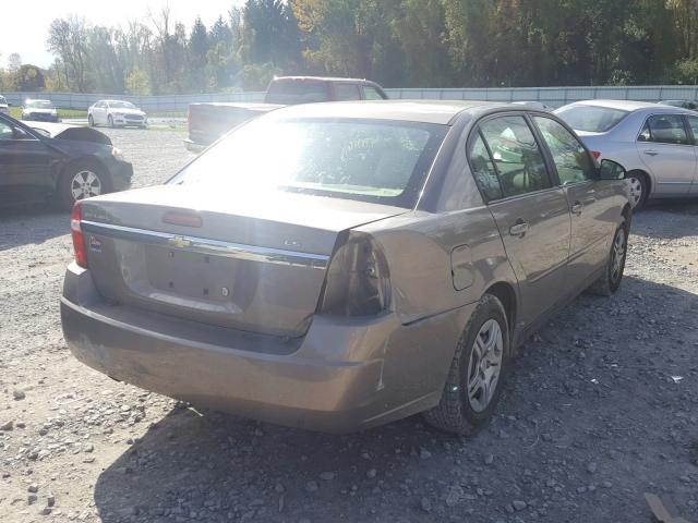 1G1ZS58F87F172493 - 2007 CHEVROLET MALIBU LS თაფლისფერი ფოტო 4