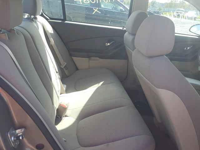 1G1ZS58F87F172493 - 2007 CHEVROLET MALIBU LS თაფლისფერი ფოტო 6