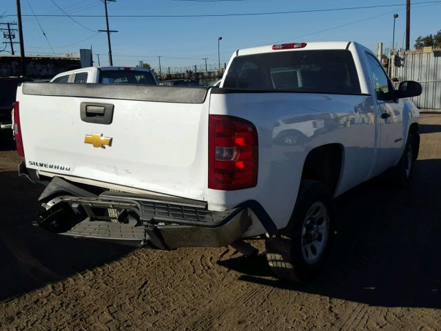 1GCNCPEX6BZ165139 - 2011 CHEVROLET SILVERADO WHITE photo 4