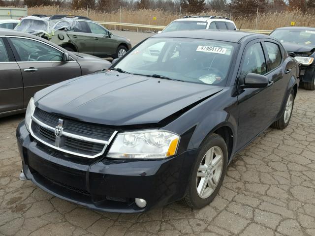 1B3CC5FB3AN109987 - 2010 DODGE AVENGER R/ BLACK photo 2