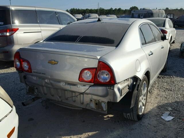 1G1ZE5E07CF105661 - 2012 CHEVROLET MALIBU LTZ 银色 照片 4