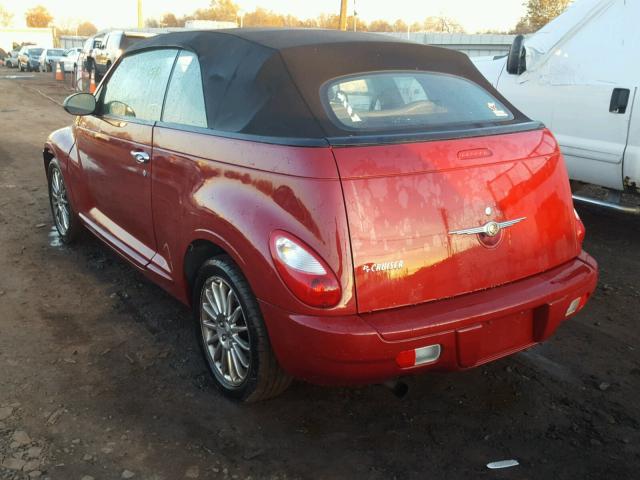 3C3HY55X28T146546 - 2008 CHRYSLER PT CRUISER RED photo 3