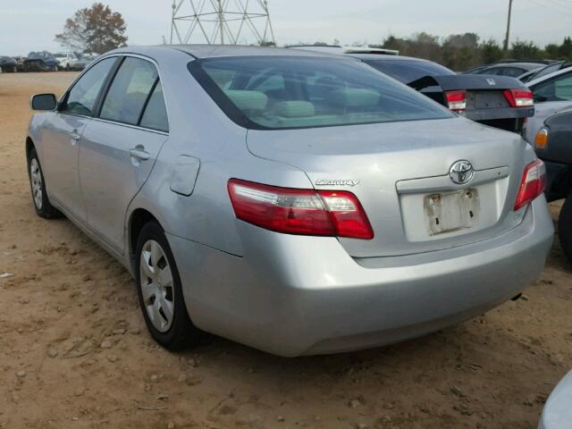 4T1BE46K57U041412 - 2007 TOYOTA CAMRY NEW SILVER photo 3