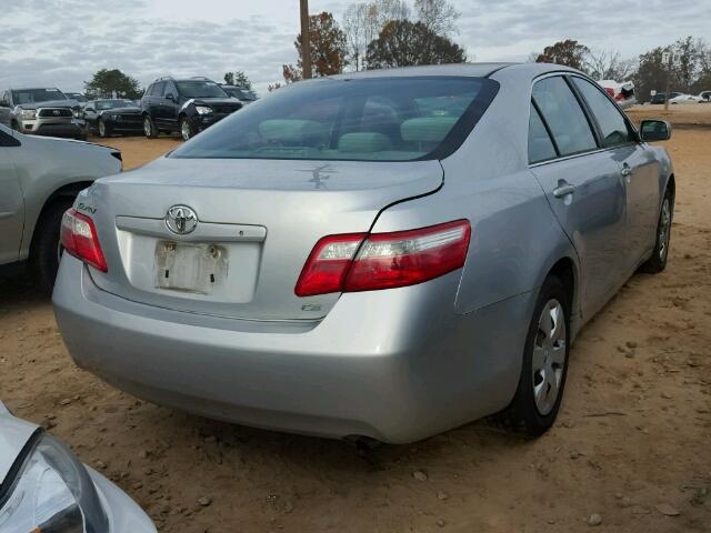 4T1BE46K57U041412 - 2007 TOYOTA CAMRY NEW SILVER photo 4