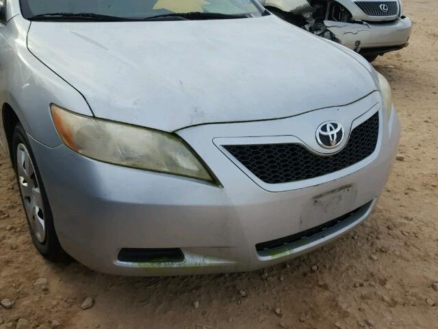 4T1BE46K57U041412 - 2007 TOYOTA CAMRY NEW SILVER photo 9