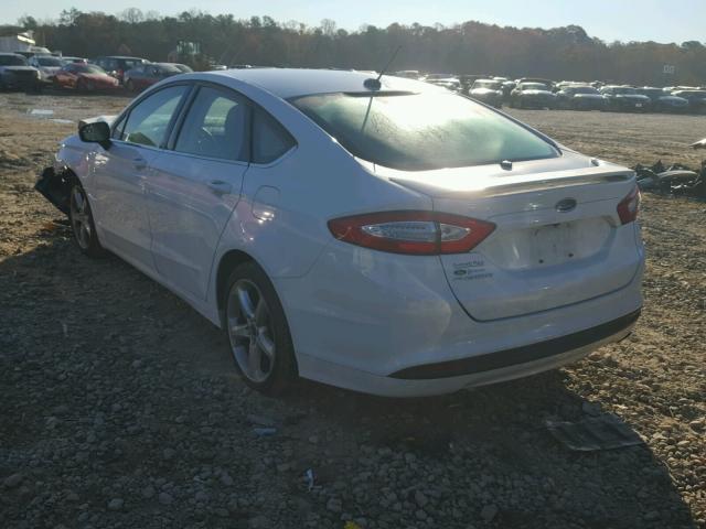 3FA6P0G74GR323038 - 2016 FORD FUSION S WHITE photo 3