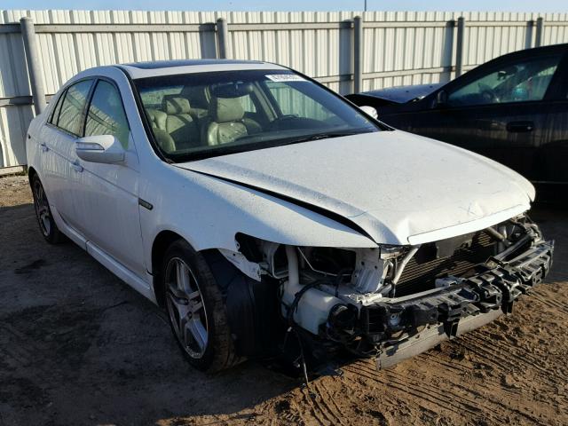 19UUA66267A007647 - 2007 ACURA TL WHITE photo 1