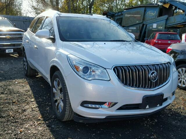 5GAKRBKD5HJ148615 - 2017 BUICK ENCLAVE WHITE photo 1