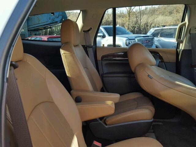 5GAKRBKD5HJ148615 - 2017 BUICK ENCLAVE WHITE photo 6